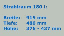 Strahlraumgröße-SMART-Cab-L-3D